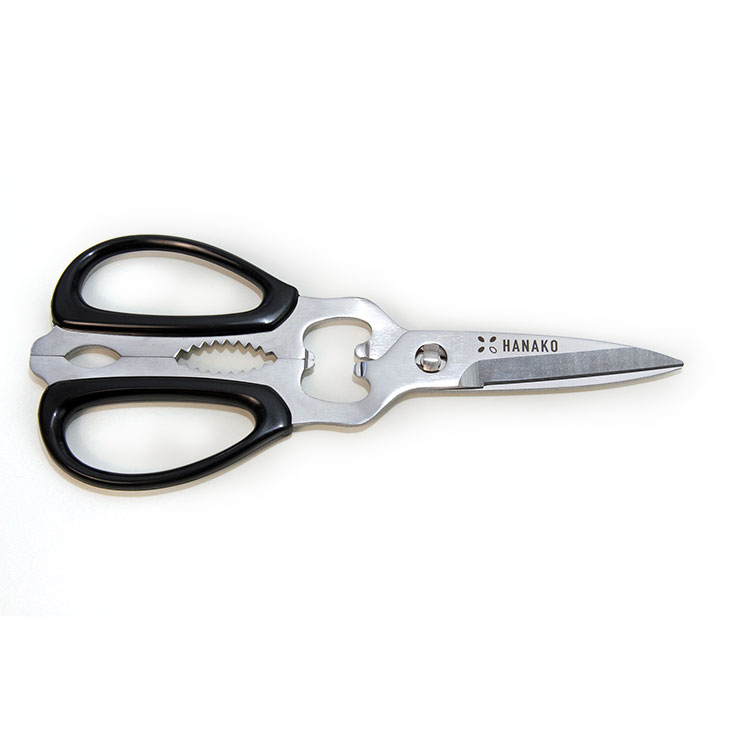 HANAKO キッチンバサミ ステンレス H-KS アドバンスドア はなこ【キッチンはさみ 分解 調理ハサミ オープナー 栓抜き 煮沸消毒 調理ツール 食洗機対応 岐阜県関市 日本製】
