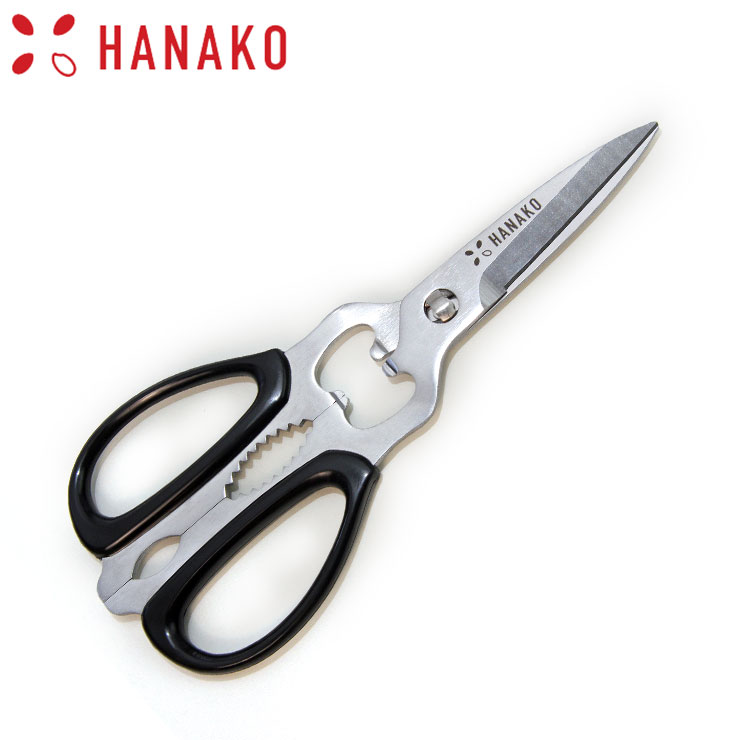 HANAKO キッチンバサミ ステンレス H-KS アドバンスドア はなこ【キッチンはさみ 分解 調理ハサミ オープナー 栓抜き 煮沸消毒 調理ツール 食洗機対応 岐阜県関市 日本製】