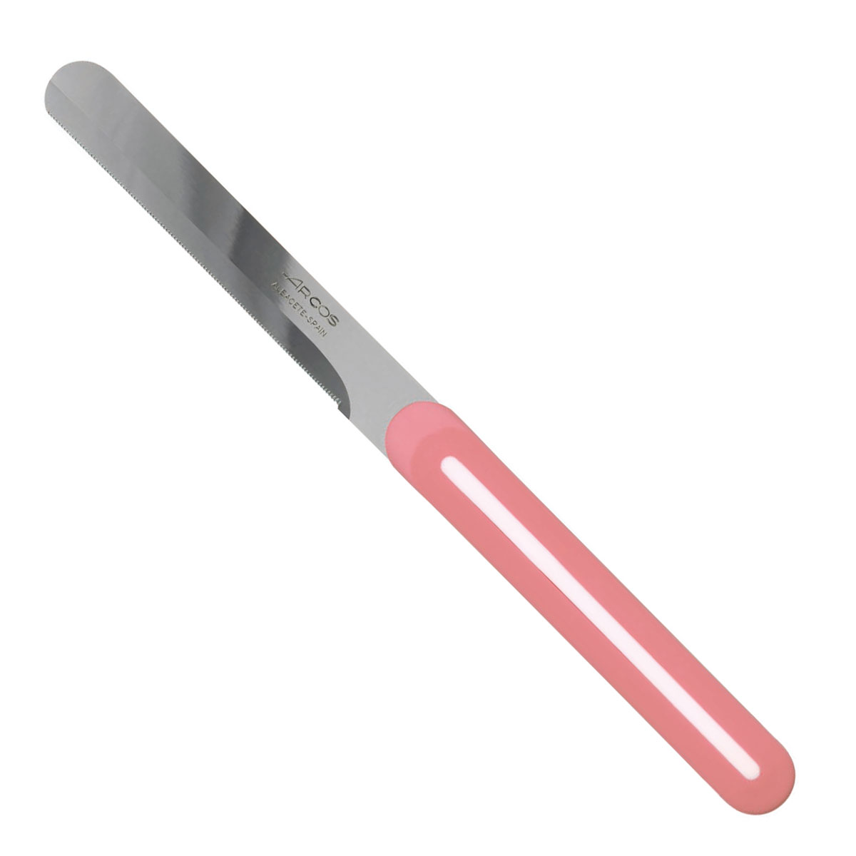 アルコス テーブルナイフ 10cm ARCOS【ミニ ブレッドナイフ バターナイフ 果物ナイフ 卓上ナイフ アルコスナイフ アウトドア 調理器具 スペイン製 食洗機対応】アルコスナイフ単品 マカロンピンク