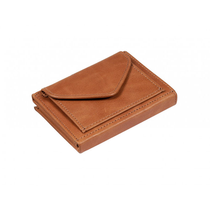 EXENTRI エキセントリ マルチウォレット スキミング防止 RFIDブロック【ミニマル財布 三つ折り財布 本革 ミニウォレット カード入れ 定期入れ コインケース 小銭入れ 薄型 大容量 メンズ レディース】 サンド