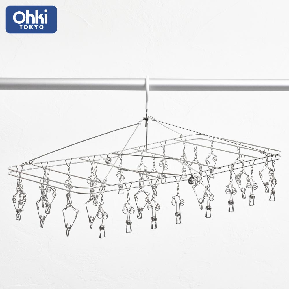 らくらくピンチ ステンレスハンガー 大木製作所【ピンチハンガー ステンレス 洗濯物干し ステンレスピンチハンガー 物干し】