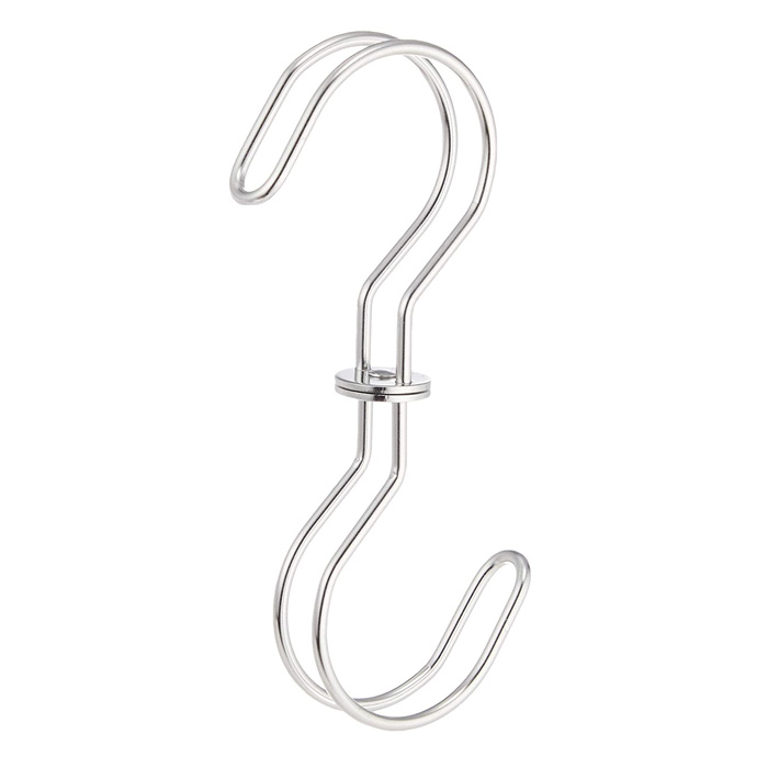 まわるS字フック S ステンレス 大木製作所 メール便【シューズ スニーカー 物干し Sフック 収納 洗濯用品】