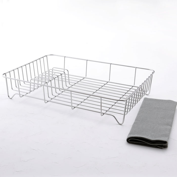 アウトライン 01 水切りバット 大 大木製作所 Outline WIRE VAT L【水切りかご ステンレス 日本製】