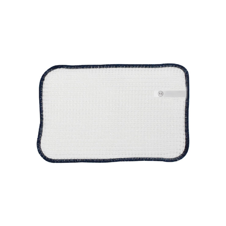 ニットスポンジ 長方形 三百十日商店 逸品社 シュガーランド【キッチン スポンジ 食器 台所スポンジ ミューファン 速乾 抗菌 防臭 銀イオン 漂白可 洗える】 ブルー