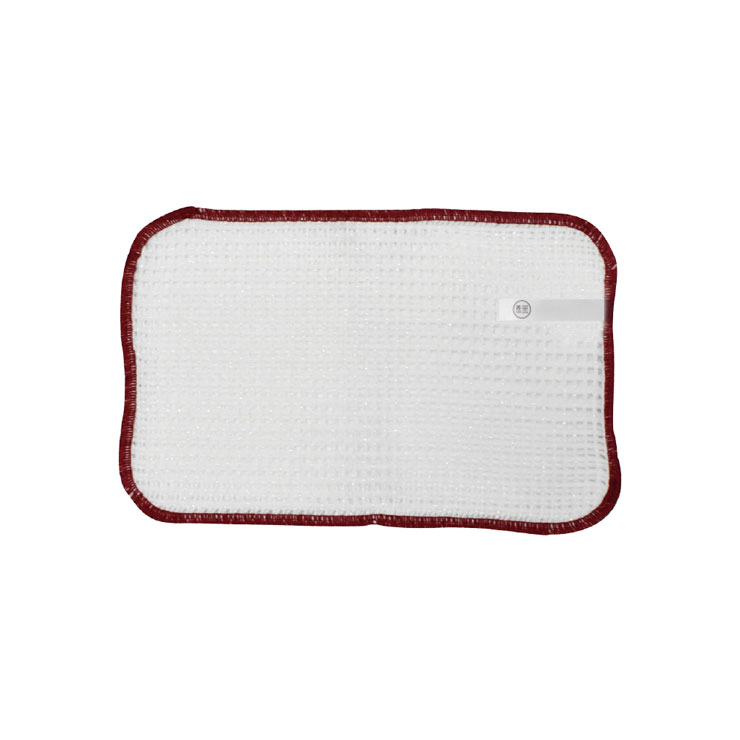 ニットスポンジ 長方形 三百十日商店 逸品社 シュガーランド【キッチン スポンジ 食器 台所スポンジ ミューファン 速乾 抗菌 防臭 銀イオン 漂白可 洗える】 レッド