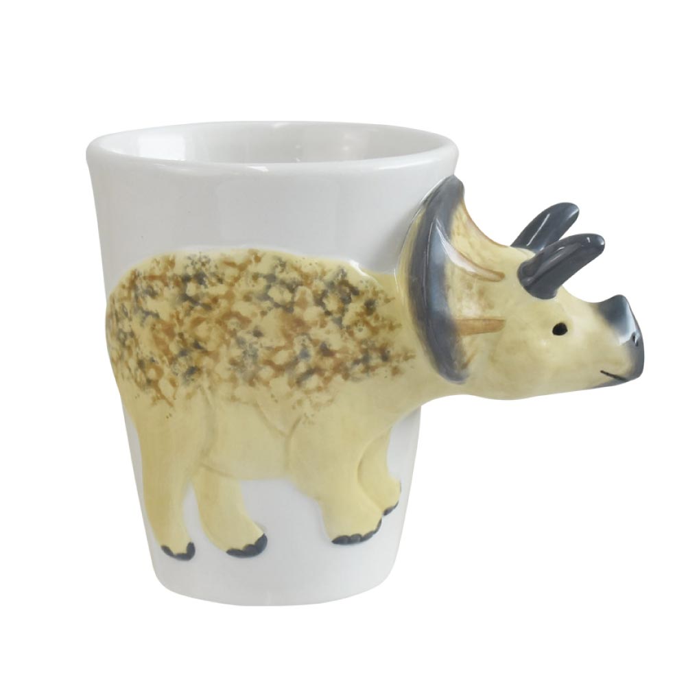 ジュランジュラン マグ JURANJURAN 逸品社 シュガーランド【マグカップ コップ 立体マグ コーヒーカップ 食器 330ml 食洗機対応 電子レンジ対応】 トリケラトプス