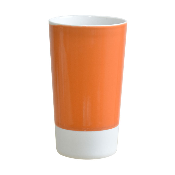 波佐見焼 KEEPOT カラータンブラー 逸品社 シュガーランド【タンブラー グラス コップ 食器 陶器 キッチン用品】 オレンジ