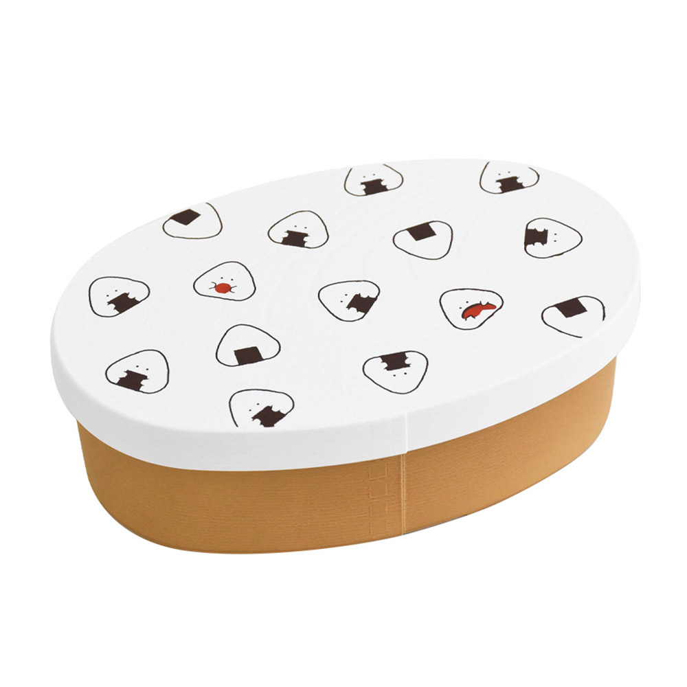 ぎゅっとおにぎりさん 抗菌ランチBOX 逸品社 シュガーランド【お弁当箱 ランチボックス 一段 ランチグッズ 抗菌 電子レンジ 食洗機 アウトドア】 ホワイト