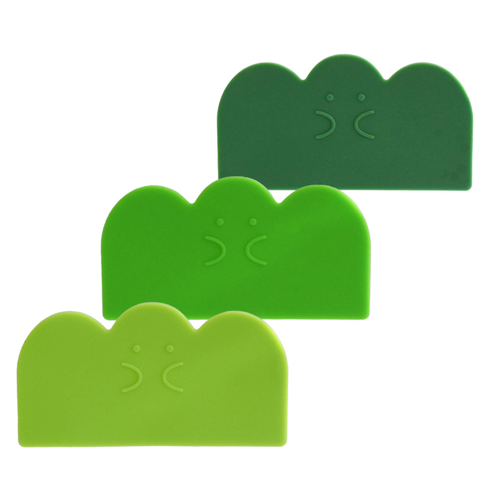 ぎゅっとおにぎりさん バランさんのシリコーンバラン 3P 逸品社 シュガーランド【仕切り おかず シリコン お弁当グッズ 電子レンジ 食洗機】