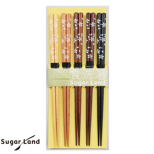 逸品社,箸セット,客用箸,天然木,食洗機対応,ブラウン