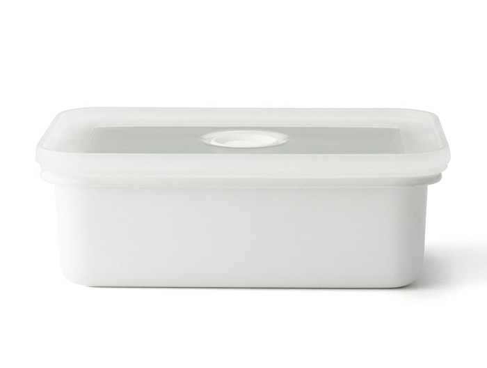 富士ホーロー 密封 バターケース 200g N-200【バター容器 密封容器 密閉 保存容器 ホーロー容器 琺瑯 Honey Ware ハニーウェア】