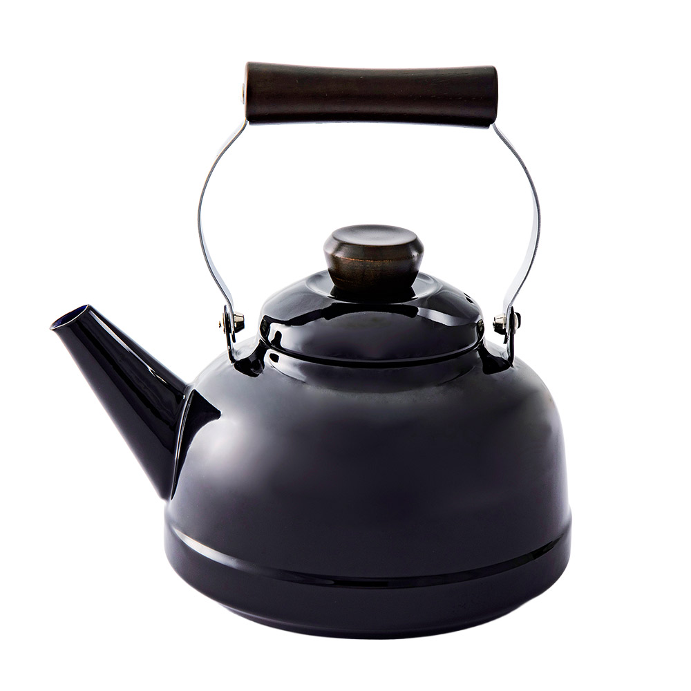 富士ホーロー 匠シリーズ ケトル 2.3L ホーロー ガス火 IH対応 TKM-2.3K 鉄緑 鉄黒【琺瑯 やかん ホーローケトル 直火 IH 鉄色 ほうろう 調理器具】 鉄黒