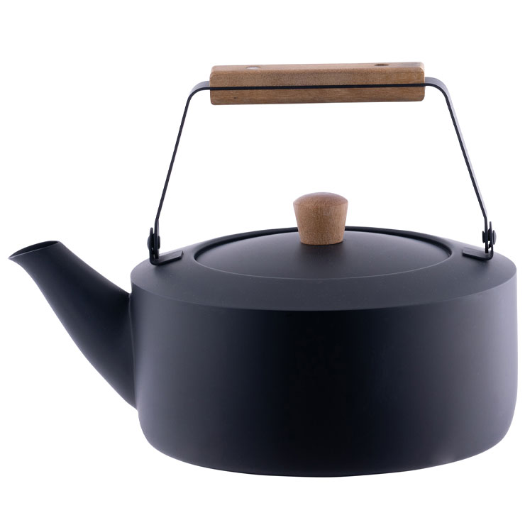 茶き くろいろケトル 大 2.0L IH対応 宮崎製作所 CHA-1【ステンレスケトル IH 直火 やかん 日本製】