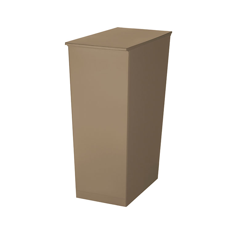クード シンプル スリム 36L キャスター付き アイムディー ImD kcud KUDSP SL 岩谷マテリアル【ゴミ箱 分別 ダストボックス 縦置き 45リットルのゴミ袋対応 ふた付き 縦型 シンプルスリム 日本製】 ブラウン