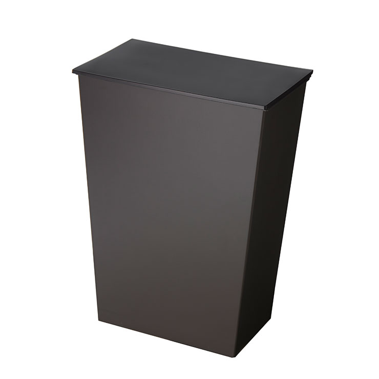 クード シンプル ワイド 36L キャスター付き アイムディー ImD kcud KUDSP WD 岩谷マテリアル【ゴミ箱 分別 ダストボックス 横置き 45リットルのゴミ袋対応 横開き ふた付き 横型 シンプルスリム 日本製】 ブラック