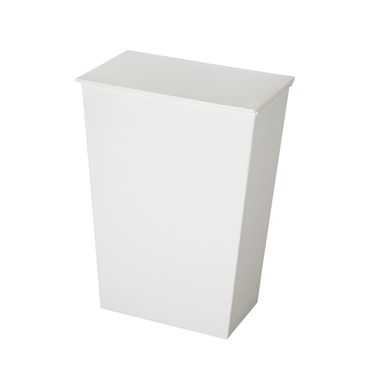 クード シンプル ワイド 36L キャスター付き アイムディー ImD kcud KUDSP WD 岩谷マテリアル【ゴミ箱 分別 ダストボックス 横置き 45リットルのゴミ袋対応 横開き ふた付き 横型 シンプルスリム 日本製】 ホワイト