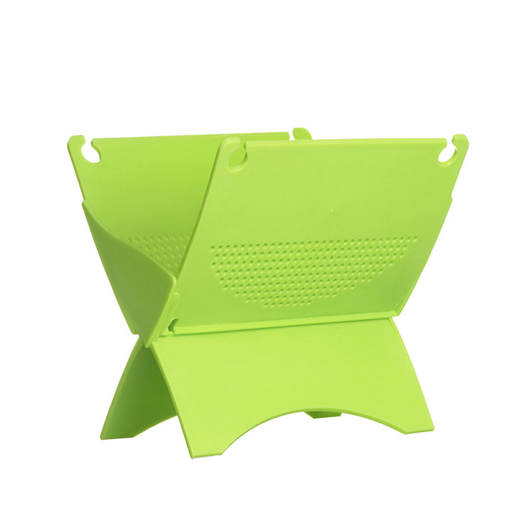 クード 生ゴミ水切り器 アイムディー ImD kcud KUDGDS 岩谷マテリアル【シンク 生ゴミ入れ 三角コーナー 折りたたみ ポリ袋ホルダー 日本製】 グリーン