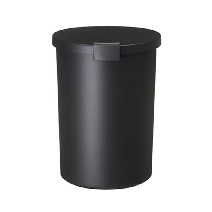 クード ラウンドロック 12.4L アイムディー ImD kcud KUDRL 岩谷マテリアル【生ゴミ ゴミ箱 密閉 パッキン付き 丸 生ごみペール 20リットルのゴミ袋対応 ふた付き おむつ入れ 生ごみ入れ 日本製】 ブラック
