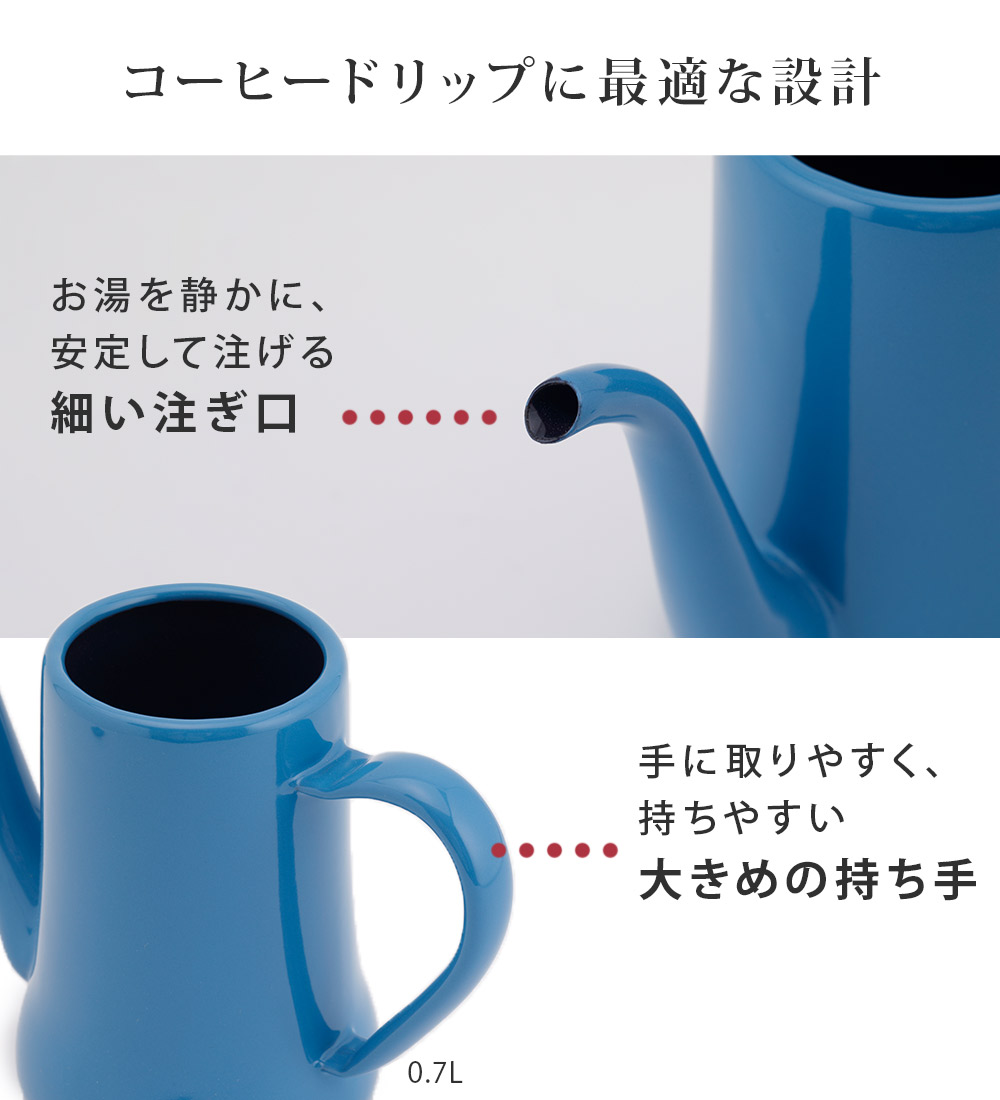 コーヒードリップに最適な設計