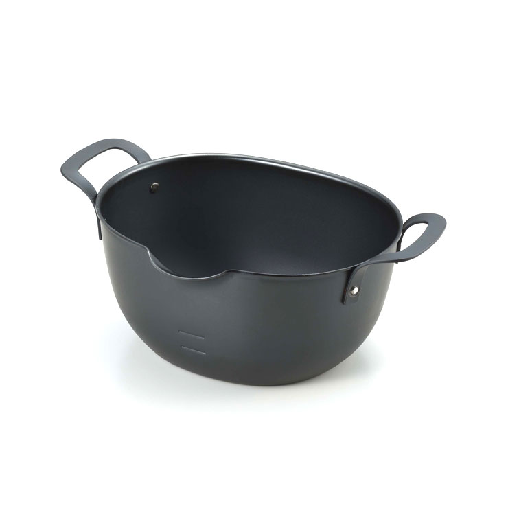 アイカタ 鉄製揚げ鍋 IH対応 ヨシカワ PD3023 aikata【天ぷら鍋 揚げ鍋 小さい 小型 コンパクト 鉄 揚げ物 鍋 ミニ ガス火 調理器具 日本製】