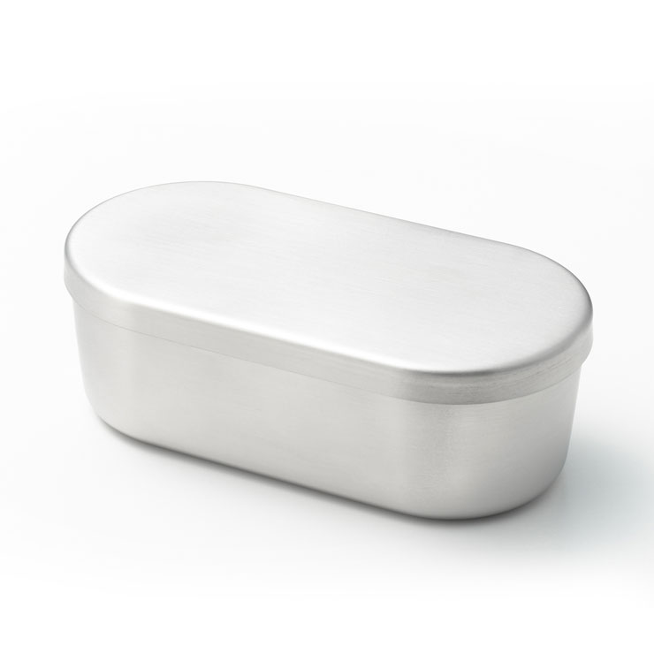 ヨシカワ and アンド ステンレスながまる缶 AN0203【ミニ 保存容器 ステンレス キャニスター 容器 丸缶 小判型 日本製】