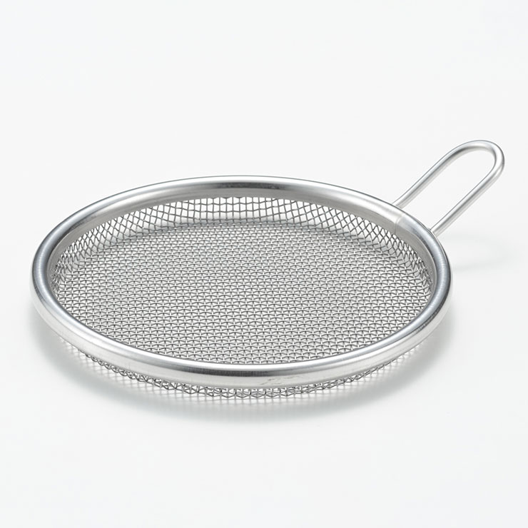 ヨシカワ and アンド 手付きストレーナー 13cm 浅型 AN0211【ざる ステンレス 取っ手付き ミニ 手付き ザル 離乳食 裏ごし器 調理ツール 下ごしらえ 燕三条 日本製】