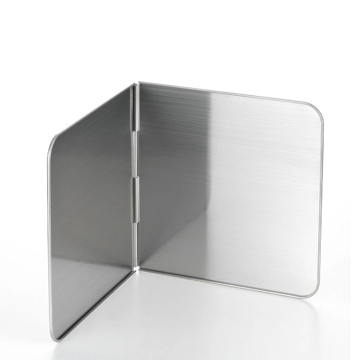 オールステンレス使うときだけ!コンロガード 2面タイプ ヨシカワ オダジマ SP-1257【使う時だけ レンジガード コンロガード 油はね防止 ガード コンロ 油はね ガード ステンレス 日本製】