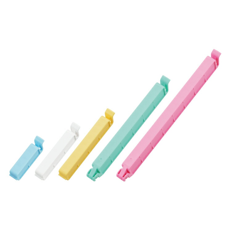 トージー 5本セット ST-3019 曙産業 ST-3019【袋クリップ 袋止めクリップ クリップ 袋 日本製】