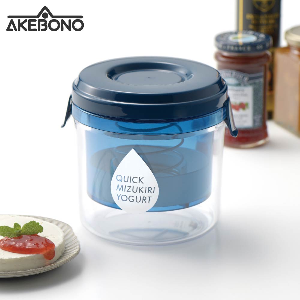 クイック水切りヨーグルト 曙産業 ST-3001 水切りヨーグルトメーカー グリークヨーグルト【ヨーグルト 水切り器 時短 容器 ペーパーフィルター不要 水切り容器 調理ツール 日本製】