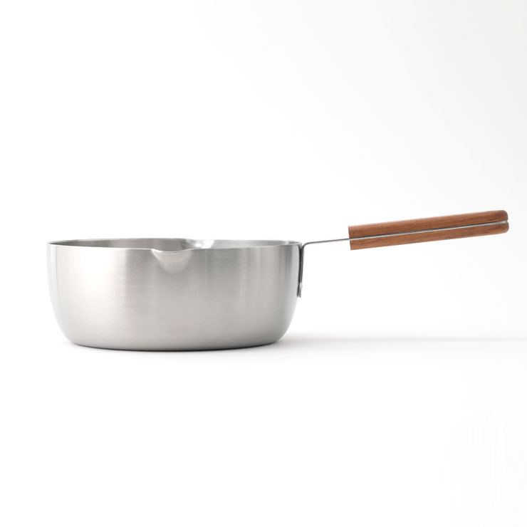 アンバイ ambai 雪平鍋 20cm ISK-52020 IH対応【行平鍋 片手鍋 IH 200V ステンレス アルミ ステンレス 三層鋼 あんばい 調理器具 日本製 送料込み】