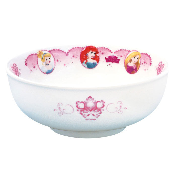 ディズニー プリンセス ラーメン丼 金正陶器【ボウル どんぶり鉢 深皿 丼 子供 こども食器 子供用食器 食器 磁器 女の子 キャラクター グッズ 日本製】