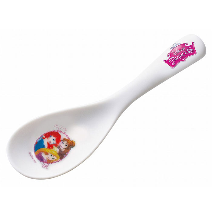 ディズニー プリンセス レンゲ 金正陶器【スプーン 蓮華 子ども 子供 子供用食器 食器 磁器 女の子 キャラクター グッズ 日本製】