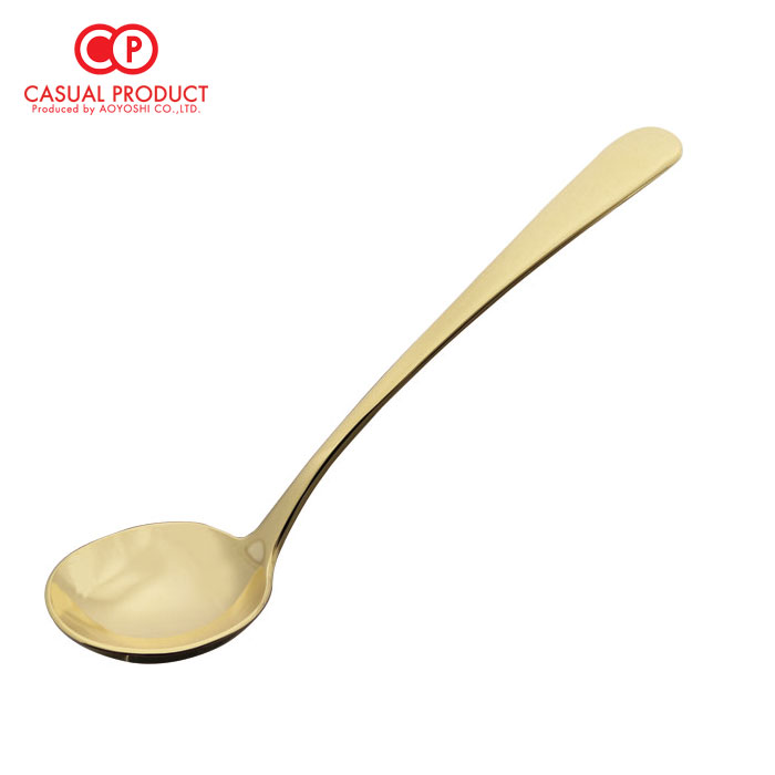 コーヒー カッピングスプーン ゴールド 青芳製作所【テイスティングスプーン コーヒー用品】
