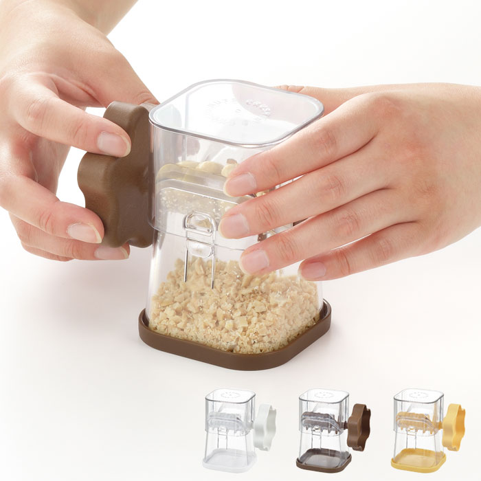 チョコナッツクラッシャー 曙産業【チョコ ナッツ クラッシュ お菓子作り 道具 調理ツール 日本製】 ホワイト