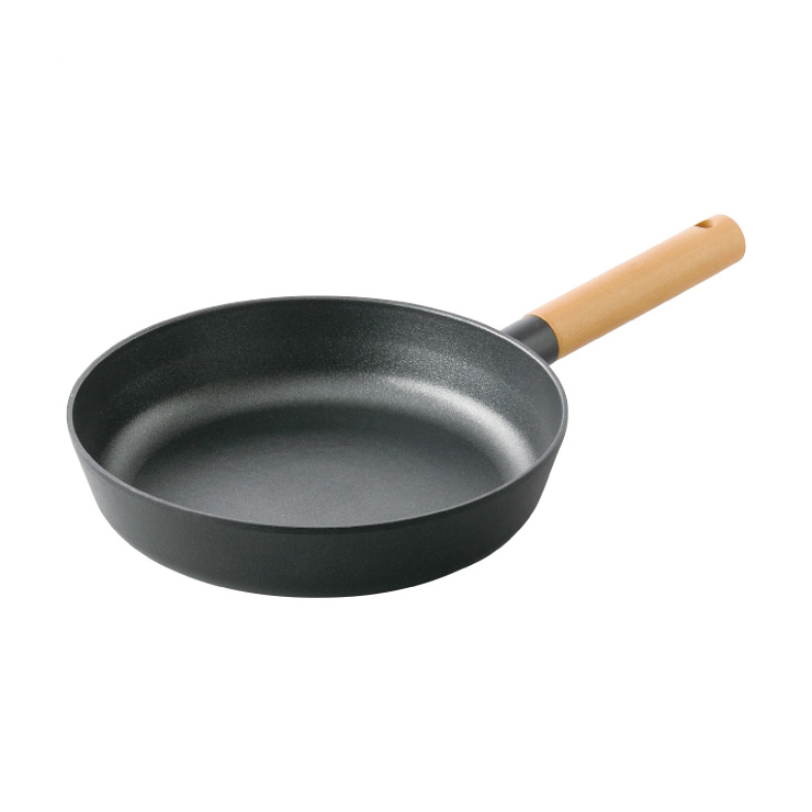 チタン&ダイヤモンド コーティング TIDA フライパン 24cm IH対応 アピデ ククナ KKN-TD24F【浅型 アルミ鋳造 軽量 チタン ダイヤモンド 7層コーティング】