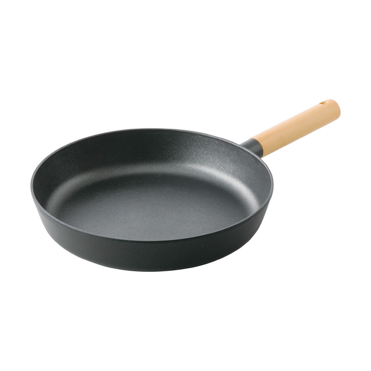 チタン&ダイヤモンド コーティング TIDA フライパン 28cm IH対応 アピデ ククナ KKN-TD28F【浅型 アルミ鋳造 軽量 チタン ダイヤモンド 7層コーティング】