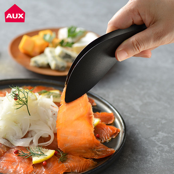 オークス トリワケトング AUX AUT1402 ギフトボックス入り【ステンレス ミニ 卓上 トング 取り分け サーバートング フッ素加工 キッチン 台所 調理ツール 日本製】