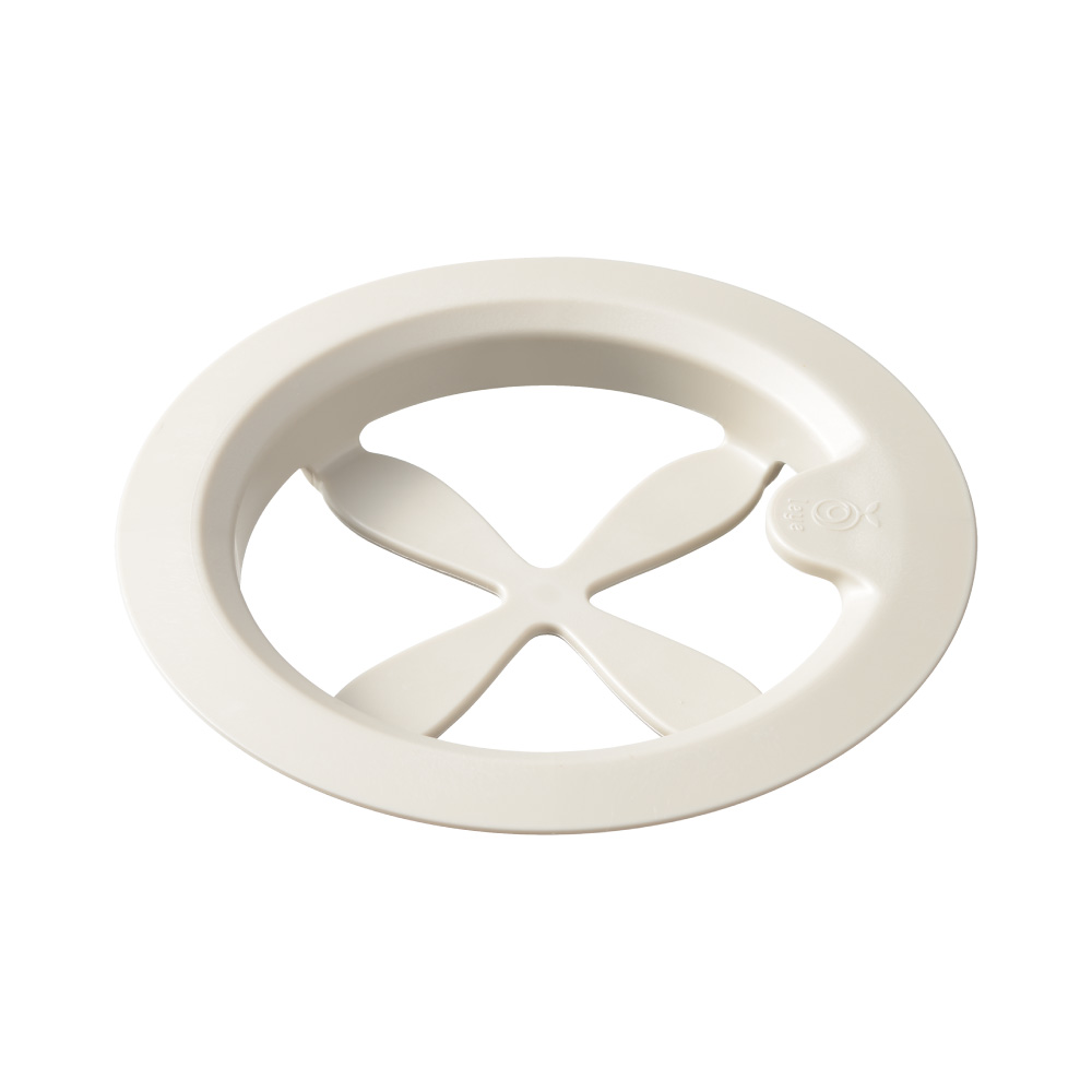 オークス レイエ お風呂掃除が楽になる浴室排水口ネットホルダー LS1578【排水口 お風呂 バス 浴室掃除 排水口ネット 水回り AUX leye 日本製】