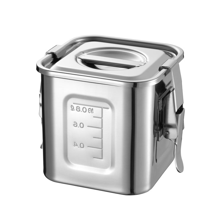 オークス ステンレスフードコンテナ AUT1407【保存容器 密閉 フードストッカー 食品 コーヒー豆 保存 日本製】