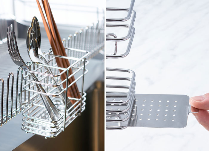 dショッピング |ウチフィット ステンレス 水切りかご 22cm UFS7