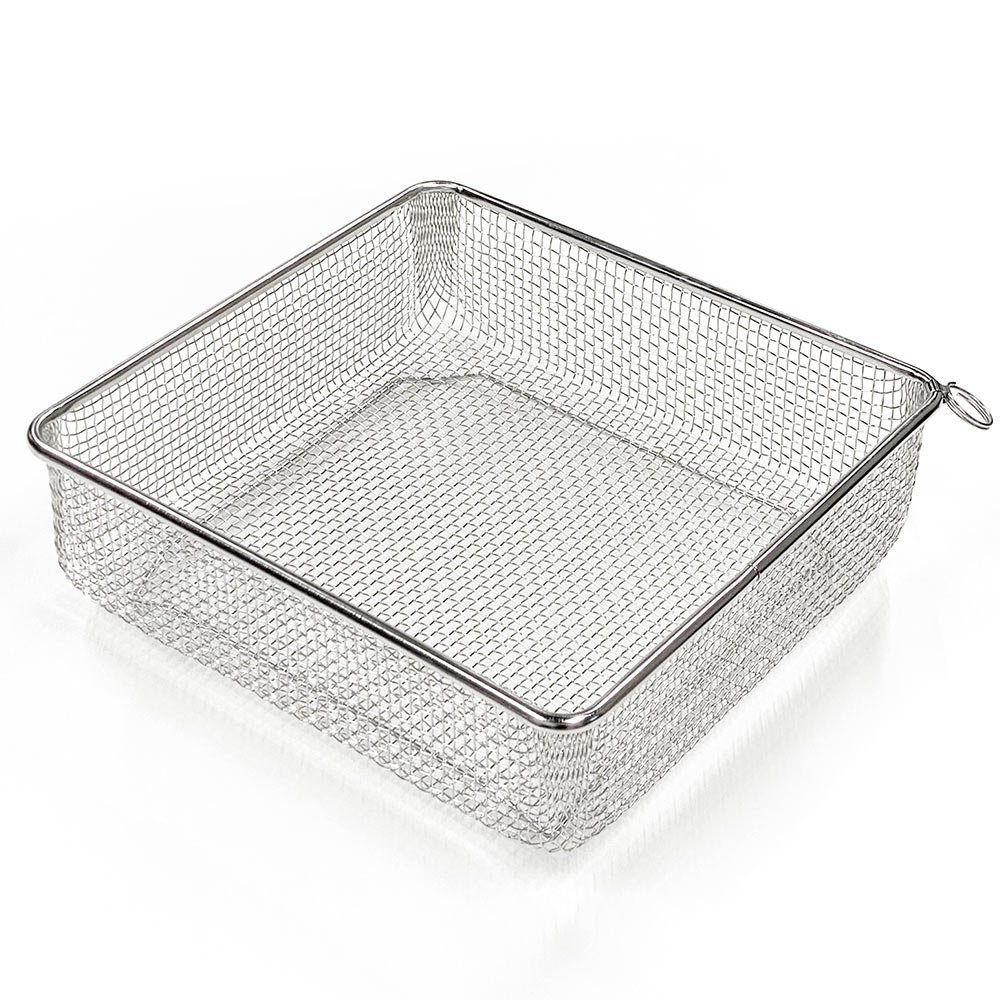 すっきり暮らす 水切りかご スクエアタイプ マット セット ビーワーススタイル bws SELECTION【洗い物カゴ 水切りラック バスケット 大容量 四角 食器 水切り ざる ステンレス シンプル 食洗機対応 日本製 燕三条】 水切りかご単品