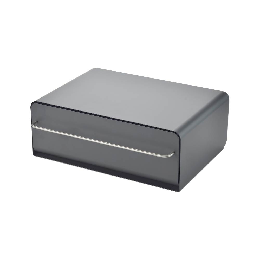 カウンタードロワー UtaU ビーワーススタイル うたう【カウンター上収納 デスク上収納 引き出し キッチン家電 電気ケトル ラック 収納ケース レターケース 卓上 キッチン小物 収納 調味料ラック 隠す キッチン収納 デスク収納】 カームグレー