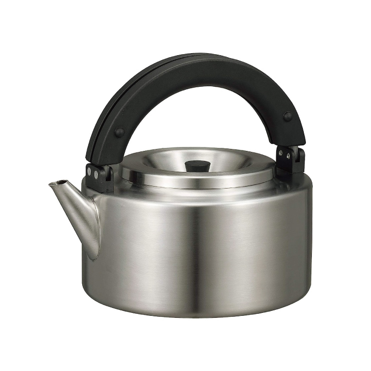 ステンレスフラットケトル 2.25L 茶こし付き IH対応 シービージャパン コパン CB JAPAN copan【ステンレス ケトル やかん 湯沸かし 麦茶 フラット 折り畳み ガス IH シンプル】