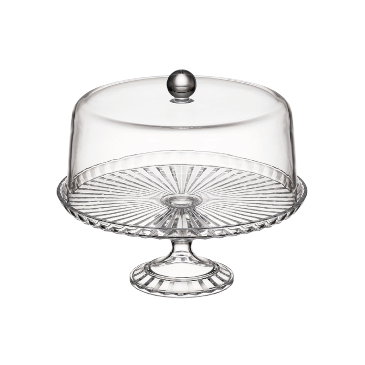 ケーキスタンド&ドーム M 20cm 6号 シービージャパン ユーシーエー CB JAPAN uca【ケーキスタンド ドーム 蓋 ケーキドーム プラスチック】