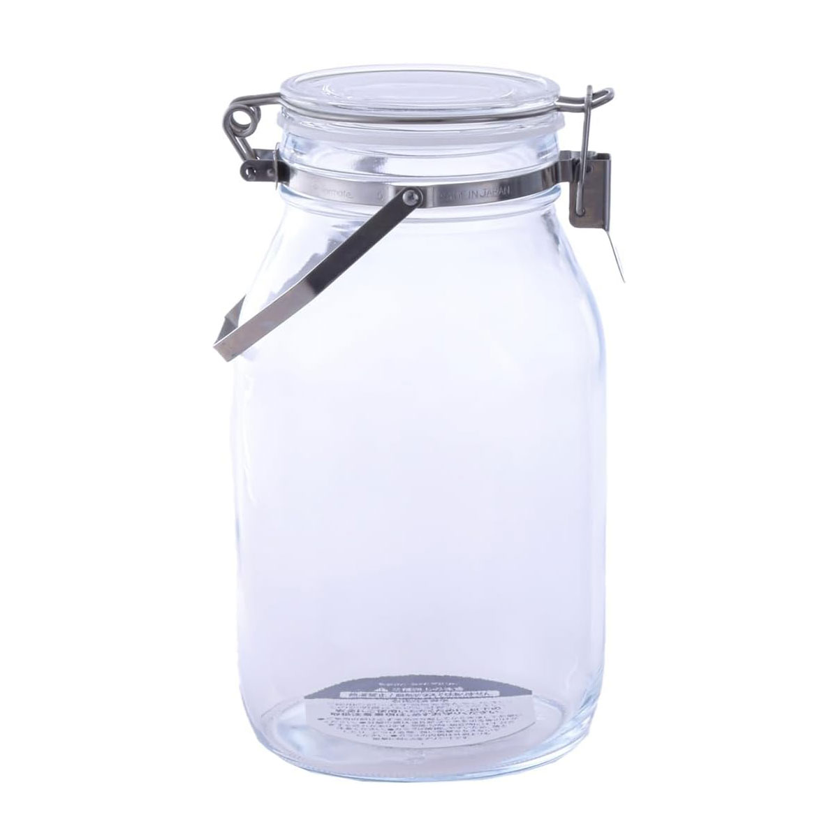 取っ手付き密封びん 2L セラーメイト 星硝 Cellar mate【密封瓶 梅酒 瓶 果実酒 梅瓶 ガラス瓶 蓋付 保存容器 2リットル 保存瓶 耐熱 日本製】