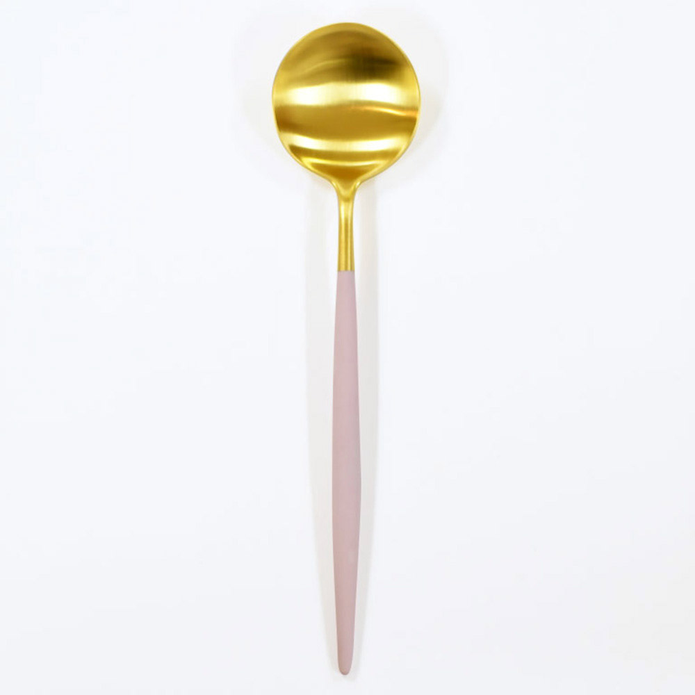 クチポール ゴア テーブルスプーン ピンク×ゴールド Cutipol GOA GO.05 PKGB【カトラリー スプーン ステンレス 食器 正規品】
