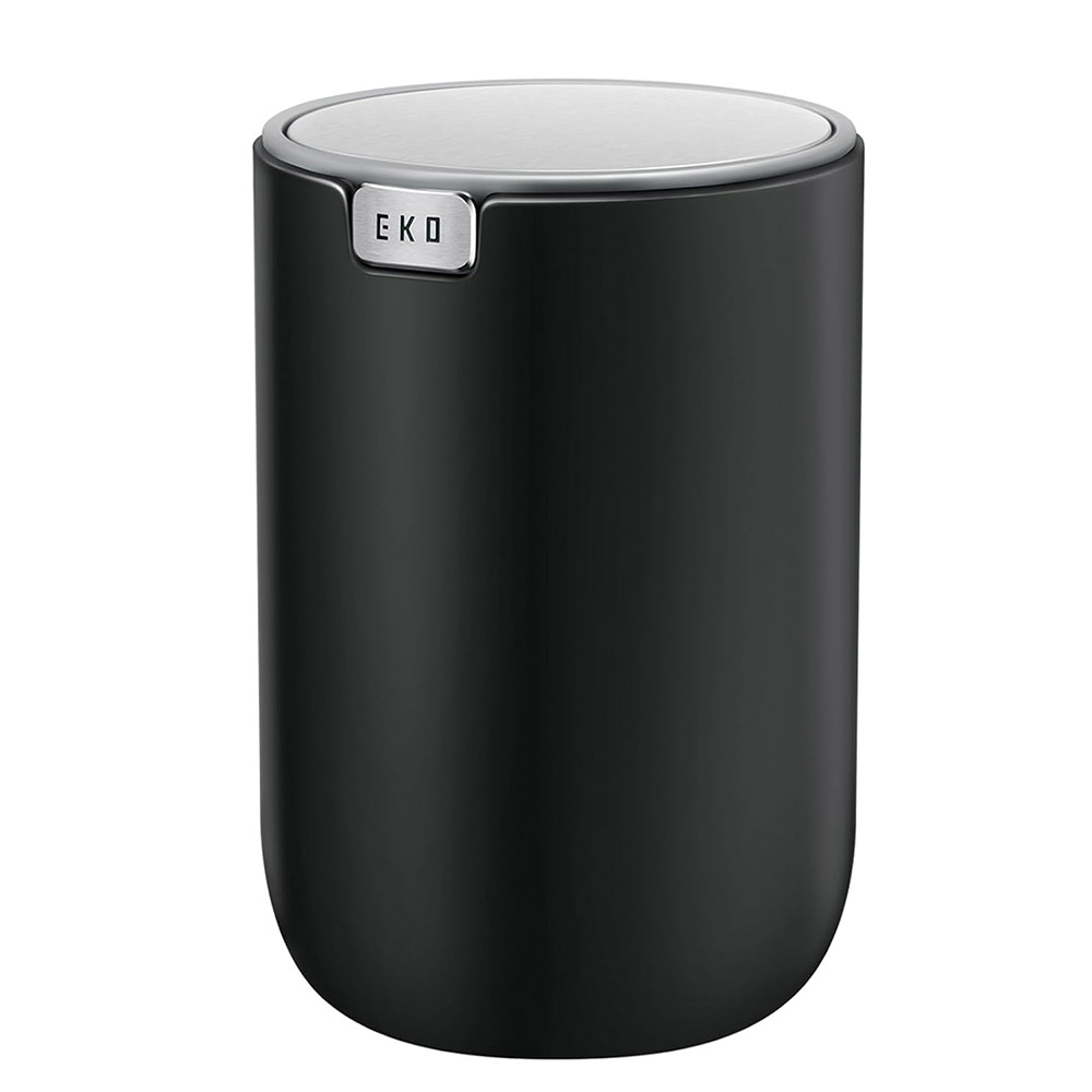 EKO テーブルトップカン 1.5L EK9206-1.5L イーケーオー【ごみ箱 ダストボックス ゴミ箱 スイング式 ミニ 卓上 デスク ごみ入れ キッチン 洗面所 トイレ】 ブラック