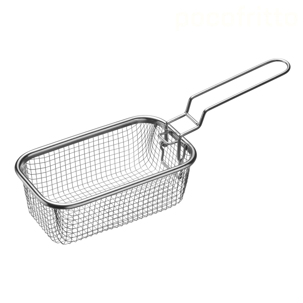 ポコフリット 角型揚げざる RG-0561 pocofritto 和平フレイズ【揚げざる 角型 ざる ステンレス 油切り 揚げ物 コンパクト収納 キッチンツール】