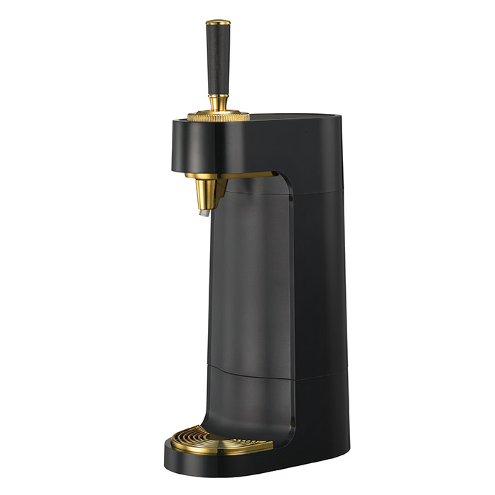 グリーンハウス スタンドビールサーバー 電池式 缶専用 GH-BEERT-BK 超音波 ブラック GREEN HOUSE【ミニ コンパクト ビールサーバー 家庭用 自宅 缶ビール ビアサーバー アウトドア キャンプ】