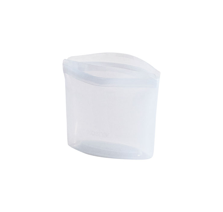 スタッシャー シリコーンバッグ ボウル SS 236ml クリア stasher ボウルコレクション ST1BWL00【シリコン 保存袋 保存容器 密閉 オーブン レンジ 食洗機対応 シリコンバッグ フリーザーバッグ ジップバッグ 液体 調味料入れ】 SSクリア